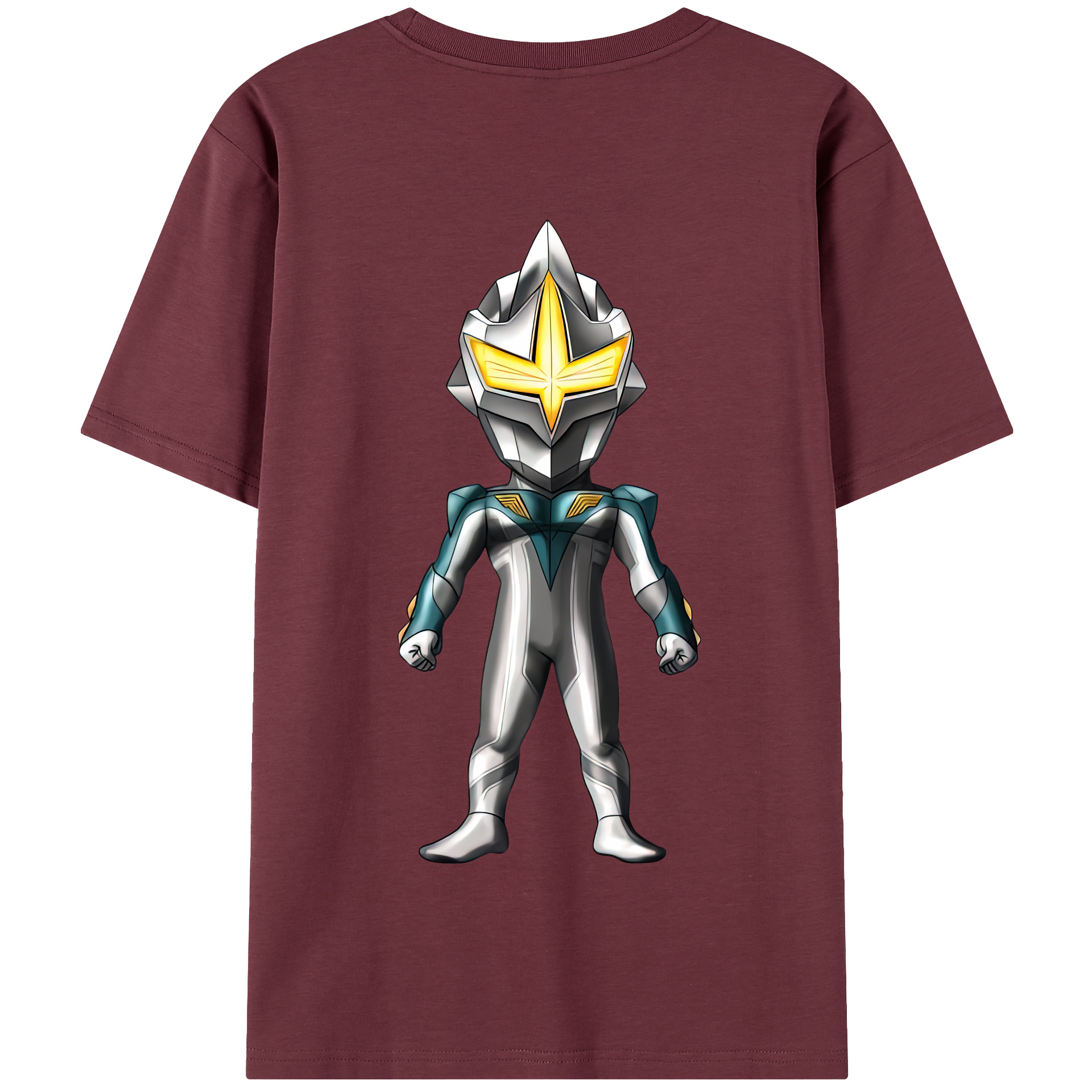 （画像用） ウルトラマン Ultraman 綿100％半袖Tシャツ（背面プリント）